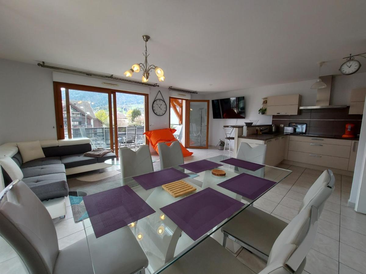 Au Coeur De St Jorioz, Spacieux Avec Terrasse Et Vue Montagne. Apartment *